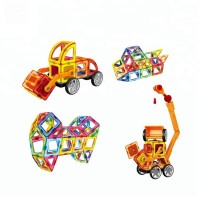 JM033360 kids building block magic magnet creative diy magnetic sheets set kids magnet toys