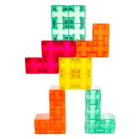 2019 New Arrival Toy DIY Tetris Magnetic Building block For Kids  Magic Puzzle  Stem Toys Games Wholesale Toys