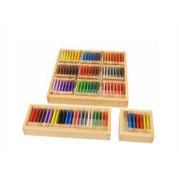 Wooden early educational toys montessori sesorial teaching aids color board